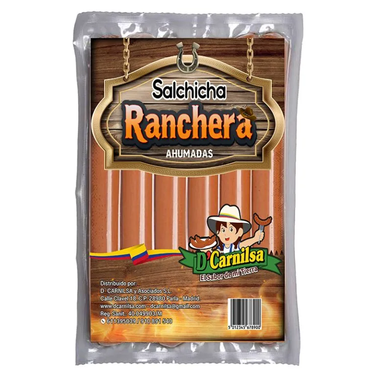 Salchicha Ranchera Ahumada x10 und